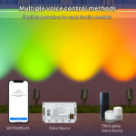 6w mr16 rgbw garden uplight dc24v ip65 app control landscape spotlight | gouly