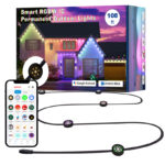 108ft smart rgbw ic permanent outdoor lights | gouly