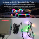 human radar motion sensor for smart outdoor lighting, ip68 app binding | gouly