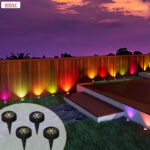 rgbic outdoor ground light dc36v ip68 wifi bluetooth app control landscape light | gouly