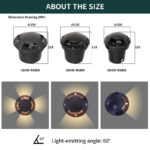 3w 6w 9w rgbw in ground well light 24v ip67 app control | gouly