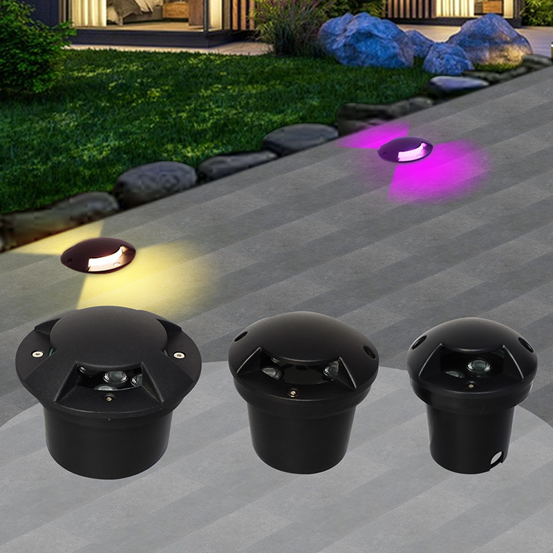 3w 6w 9w rgbw in ground well light 24v ip67 app control | gouly