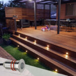 1w smart rgbw recessed deck light ip68 app control | gouly